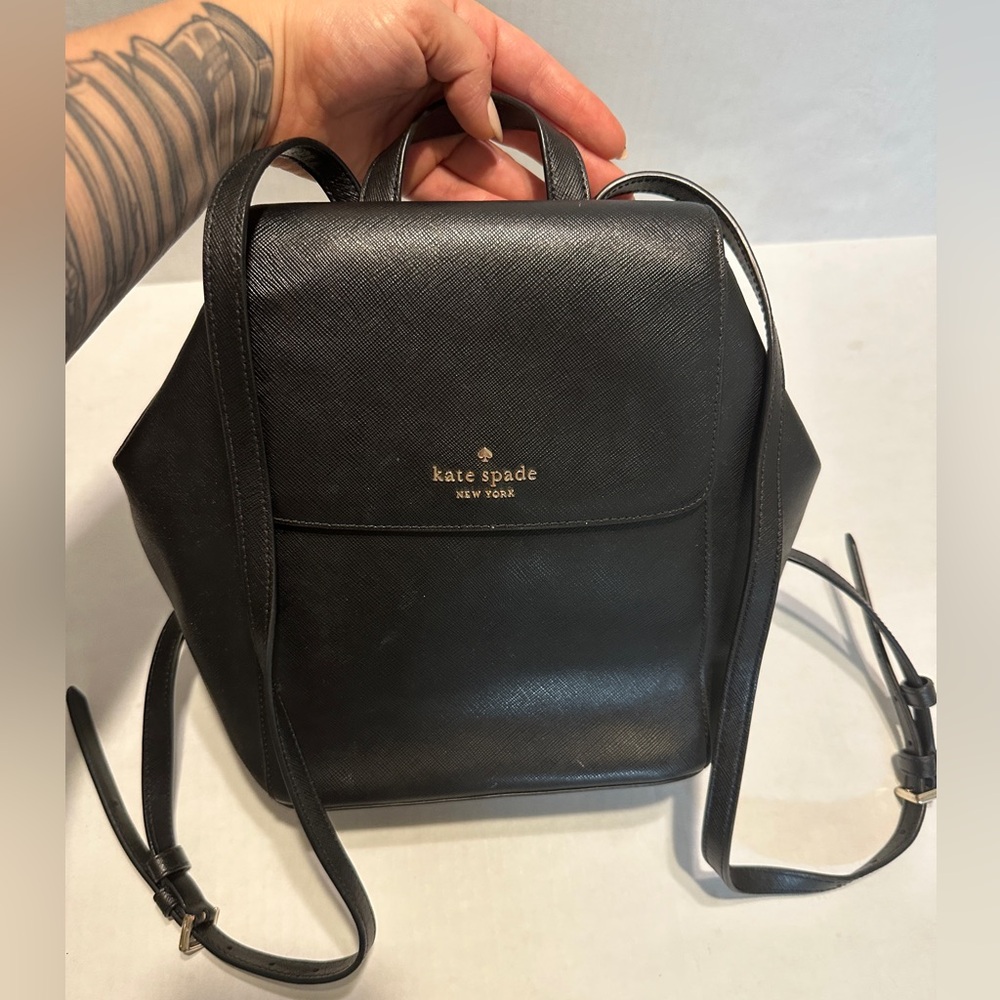 Kate Spade Black Backpack